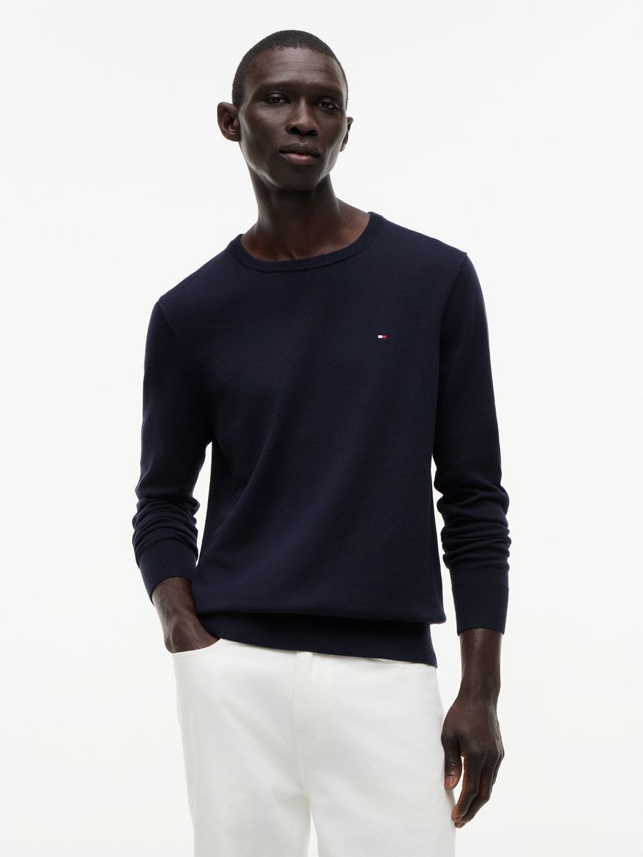 CORE ESSENTIAL COTTON CREW NECK