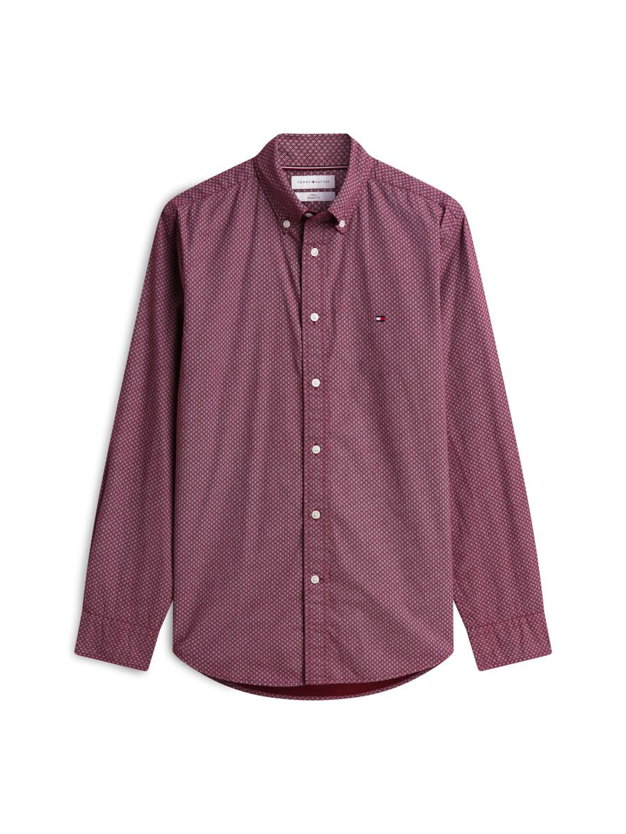 FLEX POPLIN GEO PRINT RF SHIRT