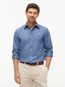 FLEX POPLIN GEO PRINT RF SHIRT
