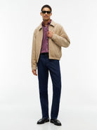 FLEX POPLIN GEO PRINT RF SHIRT