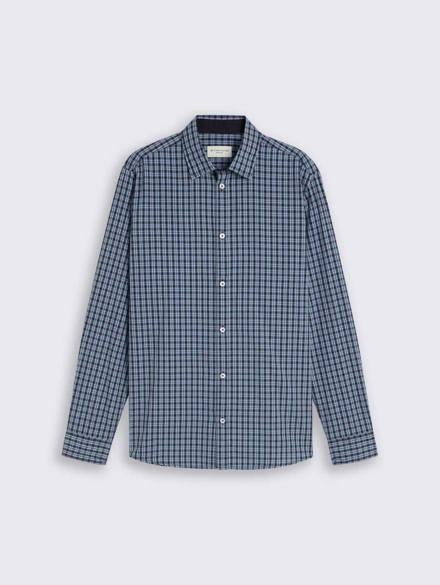 Regular Fit Popeline Hemd