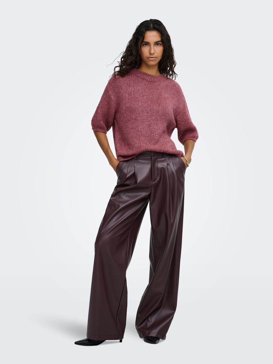 JDYDICTE S/S PULL O-NECK KNT NOOS