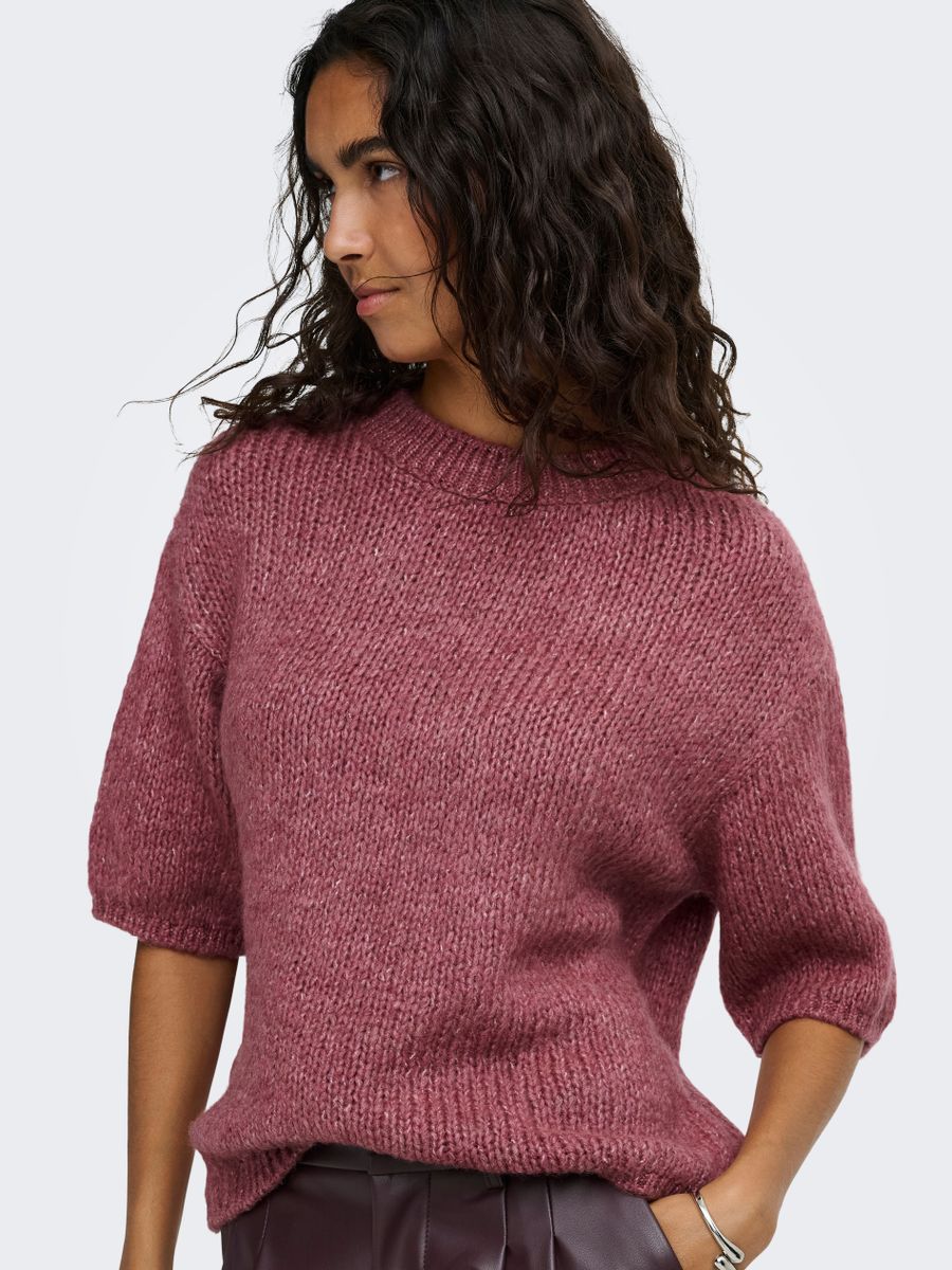 JDYDICTE S/S PULL O-NECK KNT NOOS