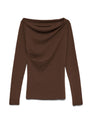 VMSOFINE KNIT LS BOATNECK PULLOVER NOOS