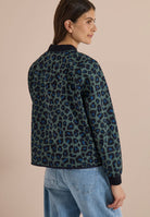 Blouson mit Tunnelzug und Leo-Muster