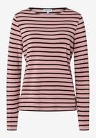 gestreiftes Langarmshirt