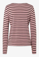 gestreiftes Langarmshirt