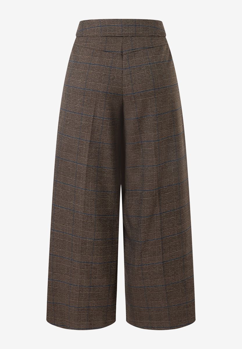 Culotte mit Glencheckmuster