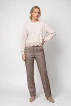 Sweatshirt mit Spitze