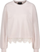 Sweatshirt mit Spitze