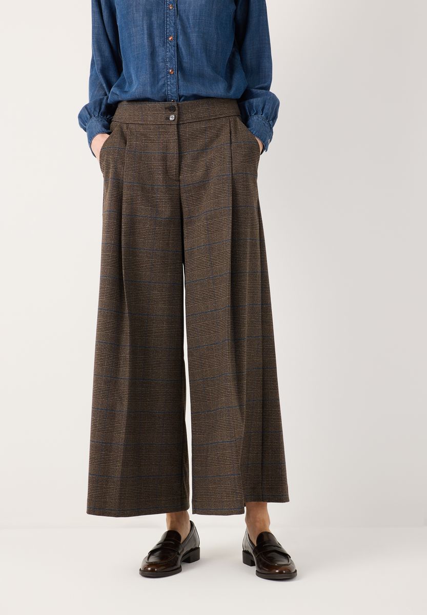Culotte mit Glencheckmuster
