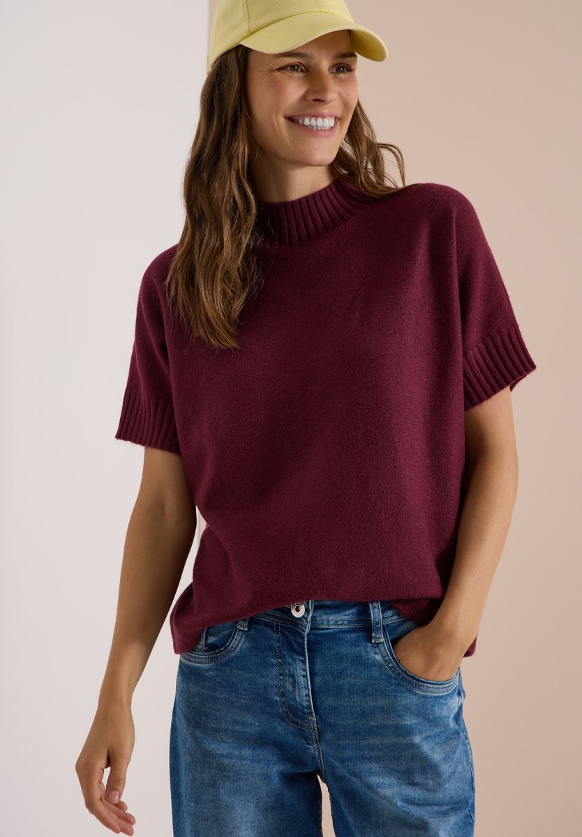 Dolman Pullover mit Turtle Neck
