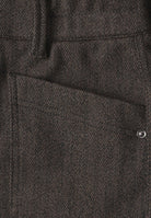 High Waist Barrel Leg Hose mit Elastikbund
