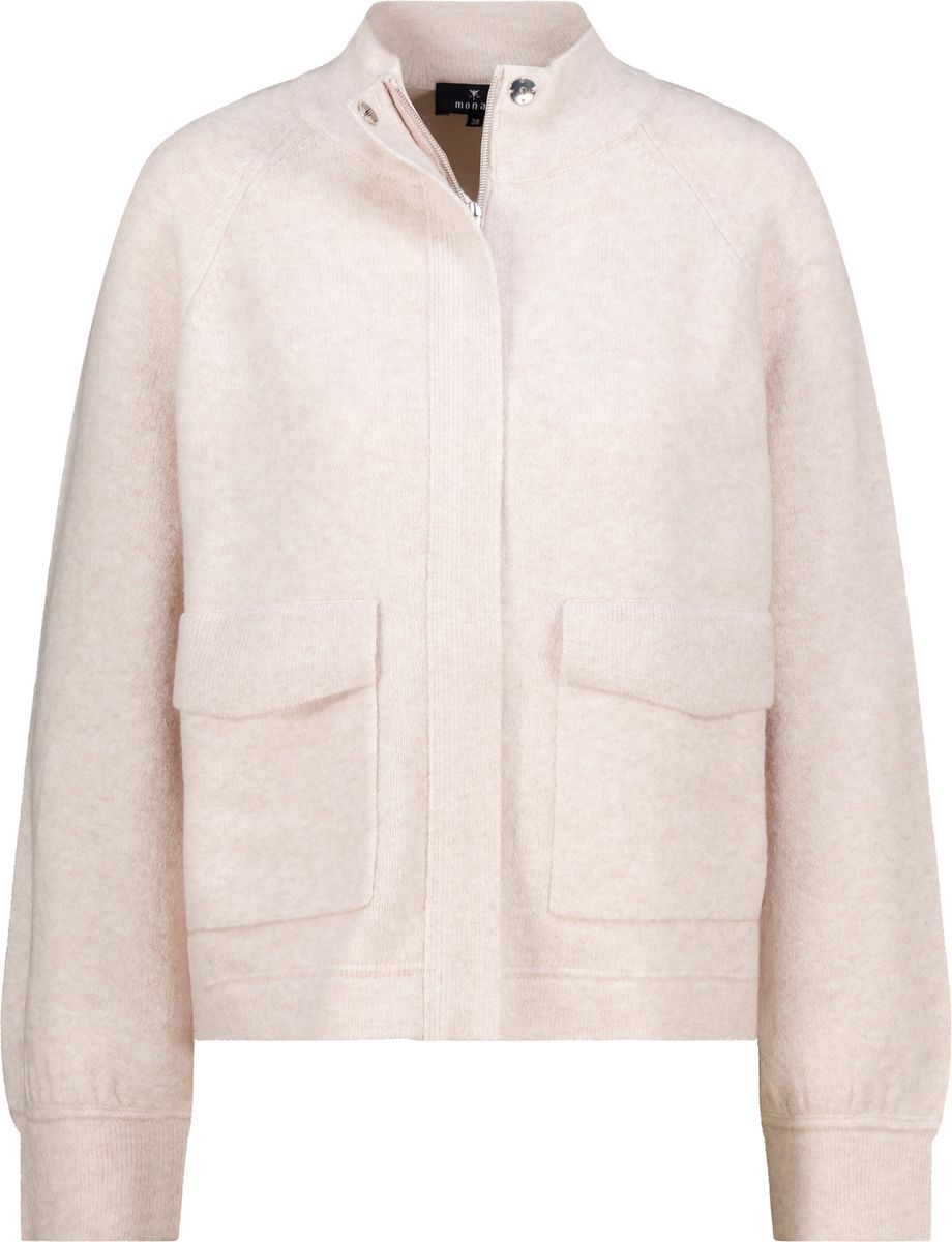 Strickjacke mit Pattentaschen