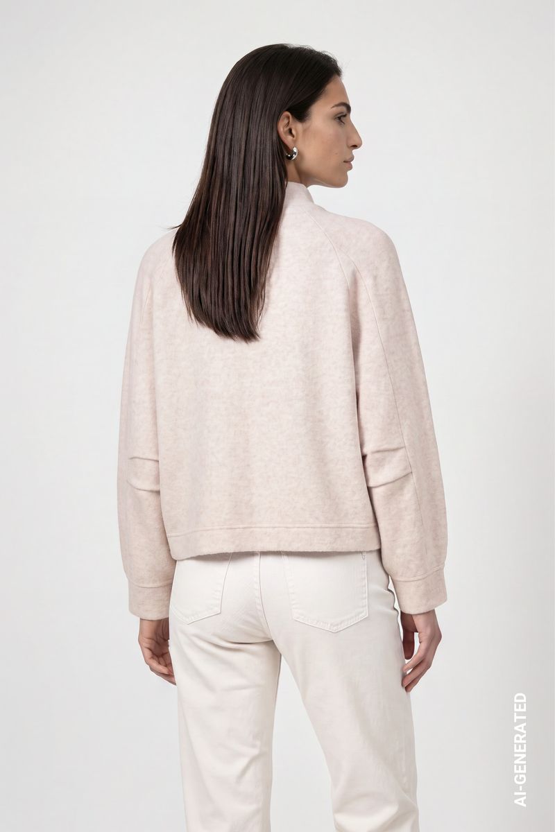 Strickjacke mit Pattentaschen