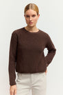 NOS bicolor Sweater knitted