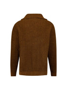Pullover Half Zip High Neck Light Weight Chenille