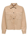 JDYJULLE L/S FAKE SUEDE SHIRT JRS NOOS