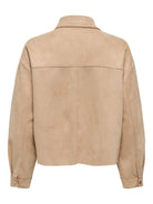 JDYJULLE L/S FAKE SUEDE SHIRT JRS NOOS