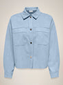 JDYJULLE L/S FAKE SUEDE SHIRT JRS NOOS
