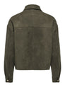 JDYJULLE L/S FAKE SUEDE SHIRT JRS NOOS