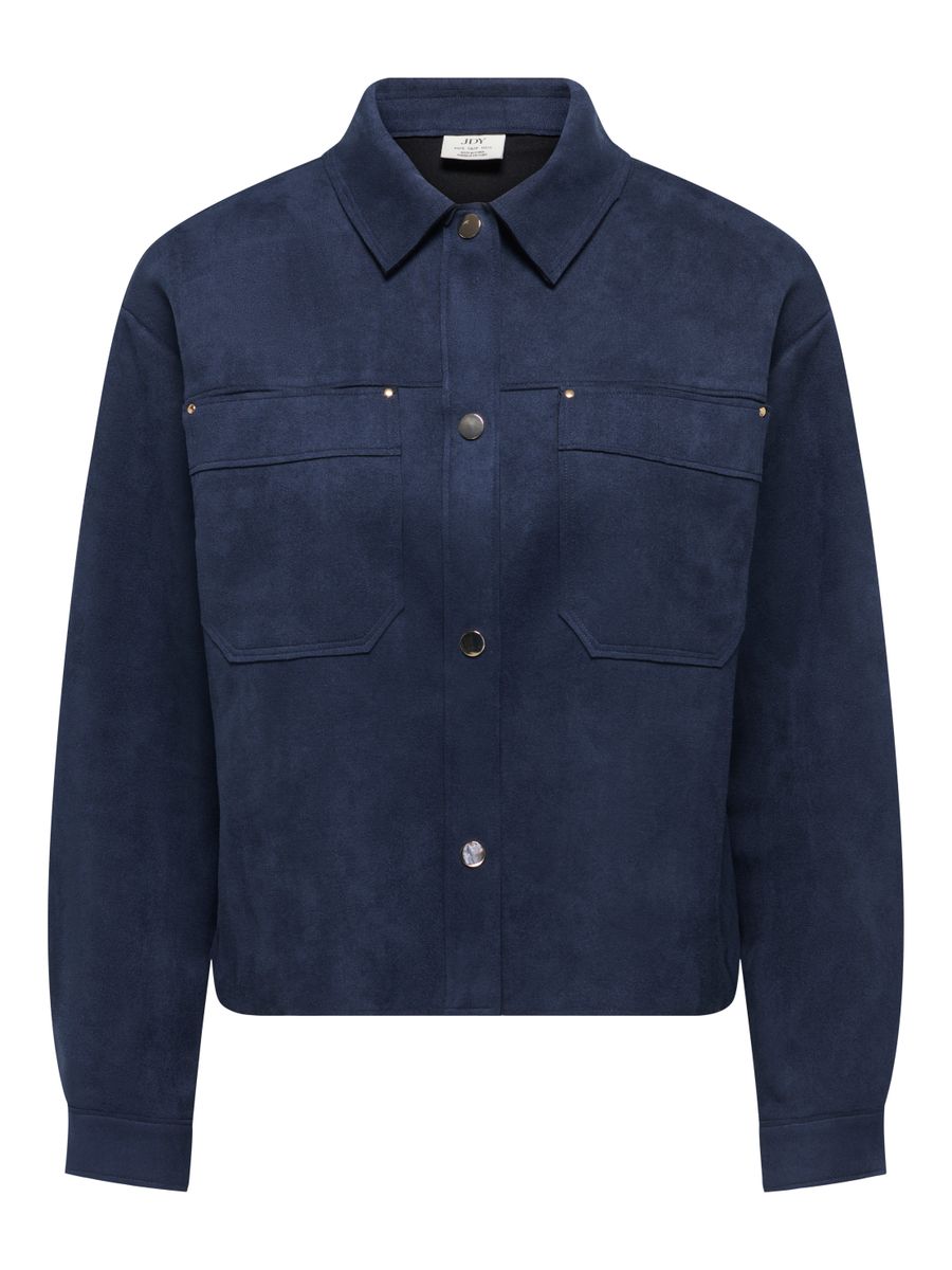 JDYJULLE L/S FAKE SUEDE SHIRT JRS NOOS
