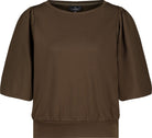 Sweatshirt mit Puffärmeln