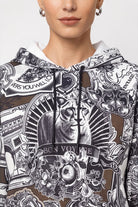 Sweatshirt mit Emblem-Muster