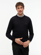 PIMA ORG CTN CASHMERE CREW NECK