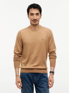 PIMA ORG CTN CASHMERE CREW NECK