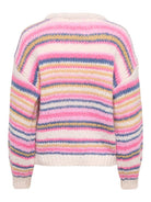 ONLNORDIC LS STRIPE O-NECK KNT