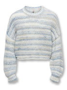 KOGGOLA LS  LOOSE O-NECK VD KNT