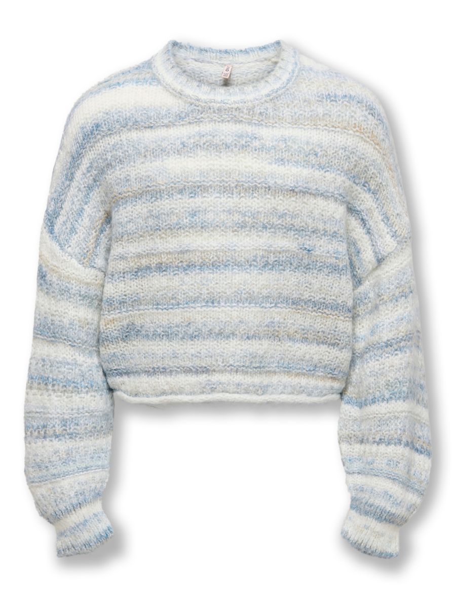 KOGGOLA LS  LOOSE O-NECK VD KNT