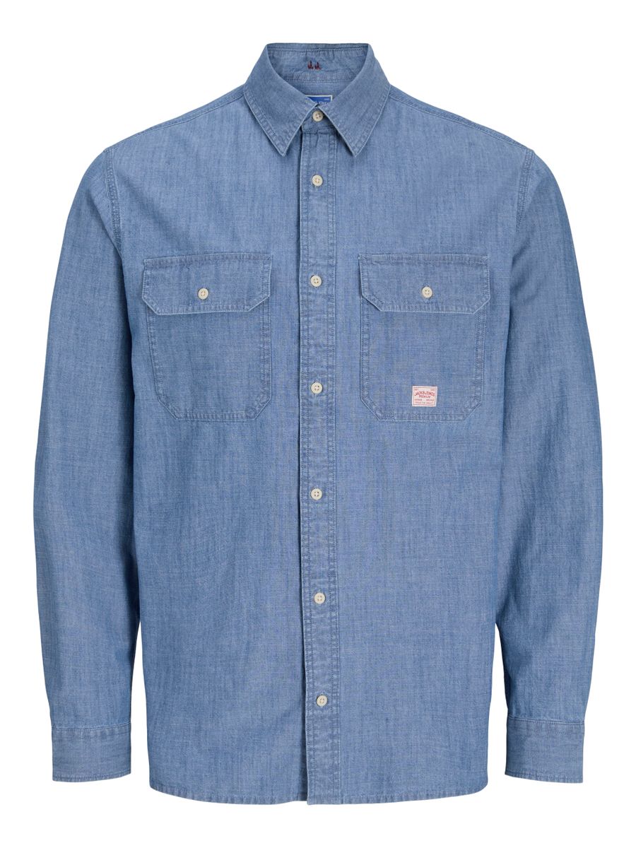 JPRBLUHARRY CHAMBRAY L/S SHIRT