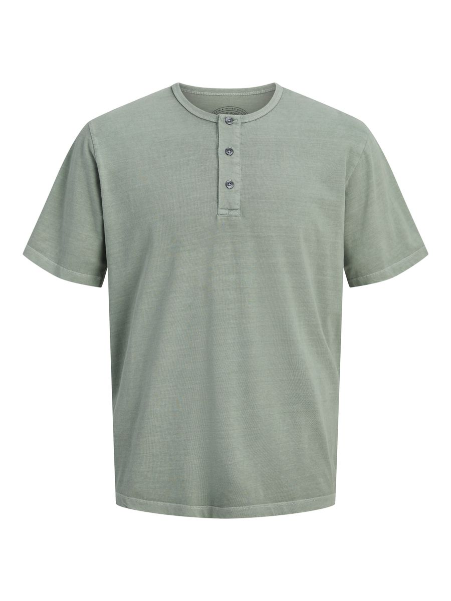 JPRBLUAMAN SS HENLEY TEE SMU
