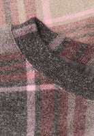 Langarm Shirt mit Rundhals und Karomuster
