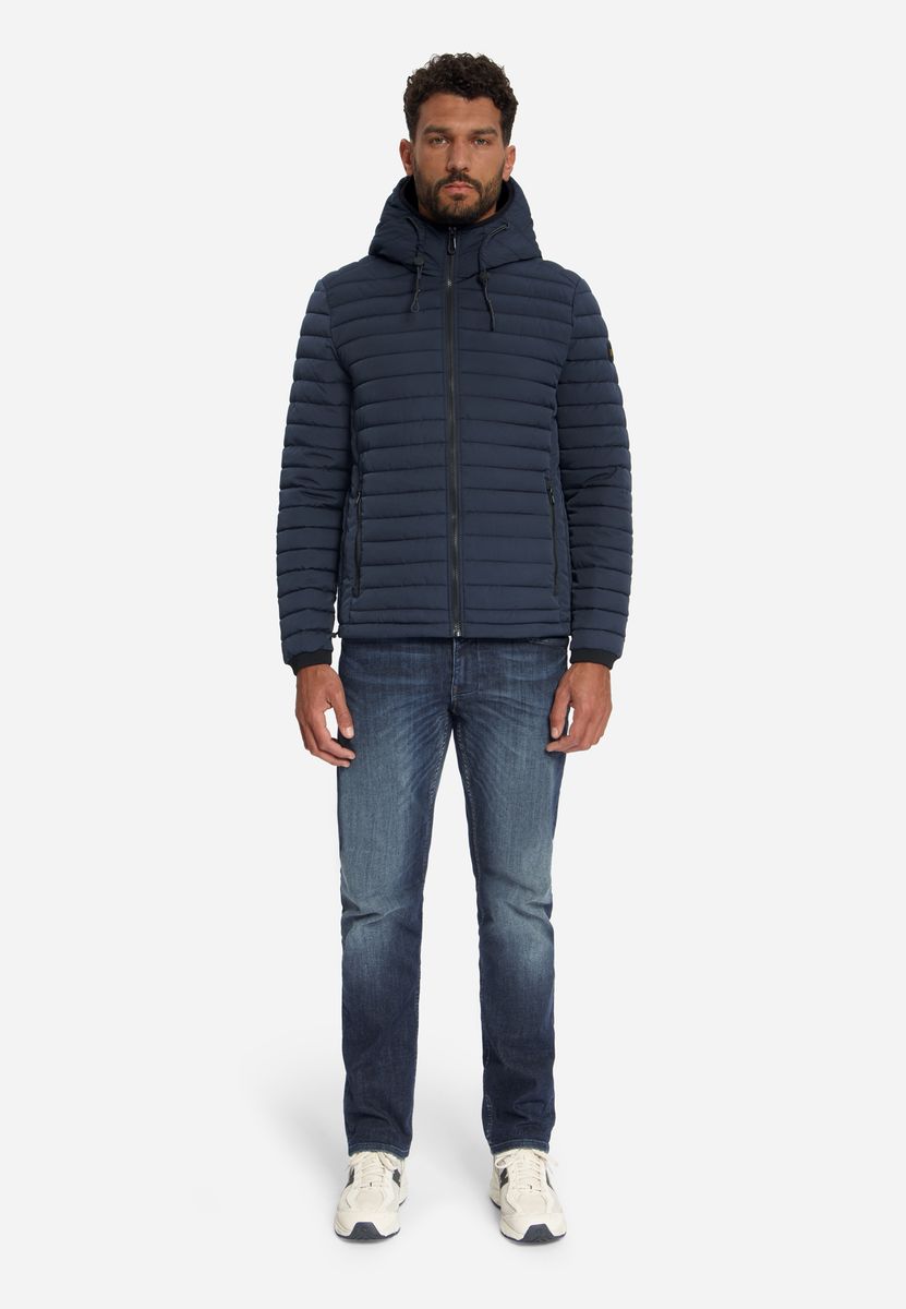 Jacket Hooded Short Fit Padded