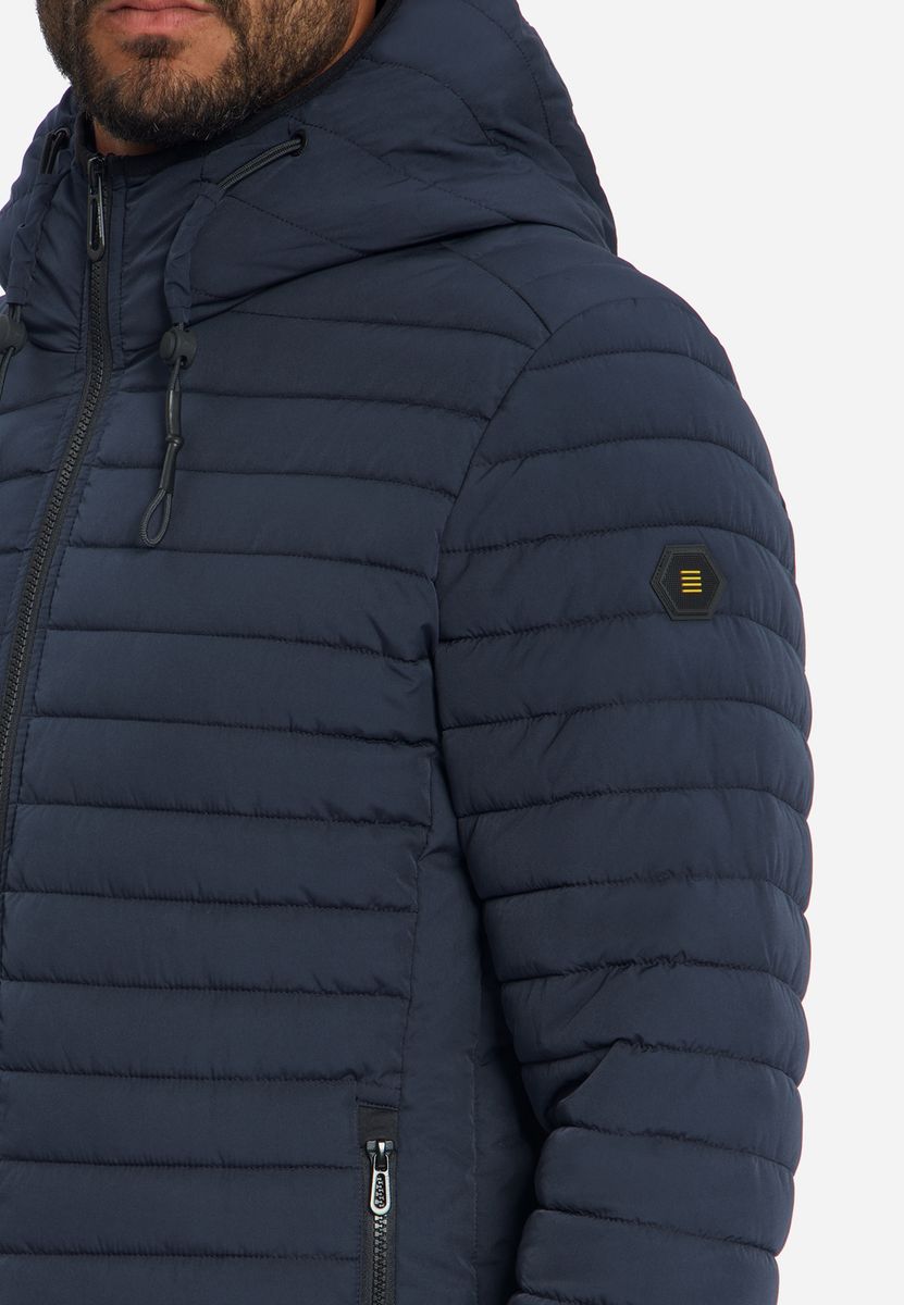 Jacket Hooded Short Fit Padded