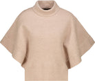 Strickpullover mit kurzen Fledermausärmel