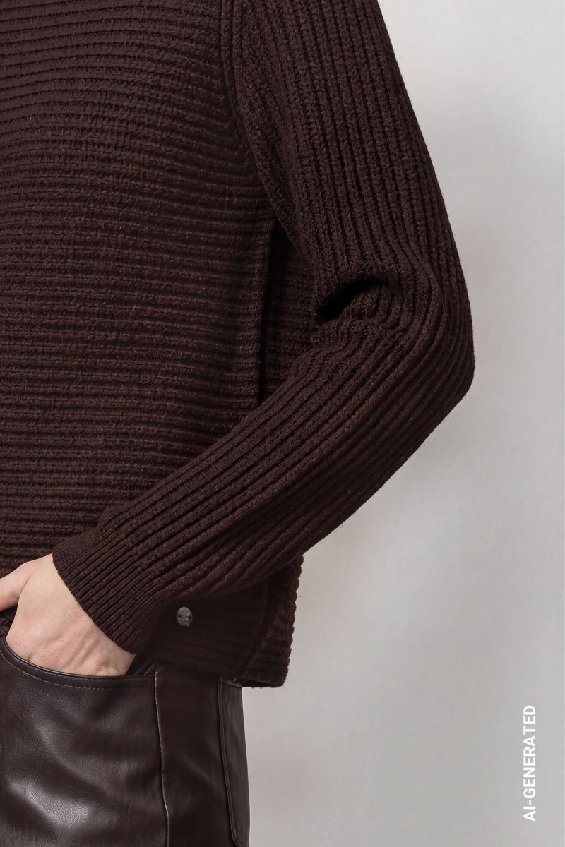 Basic Strickpullover