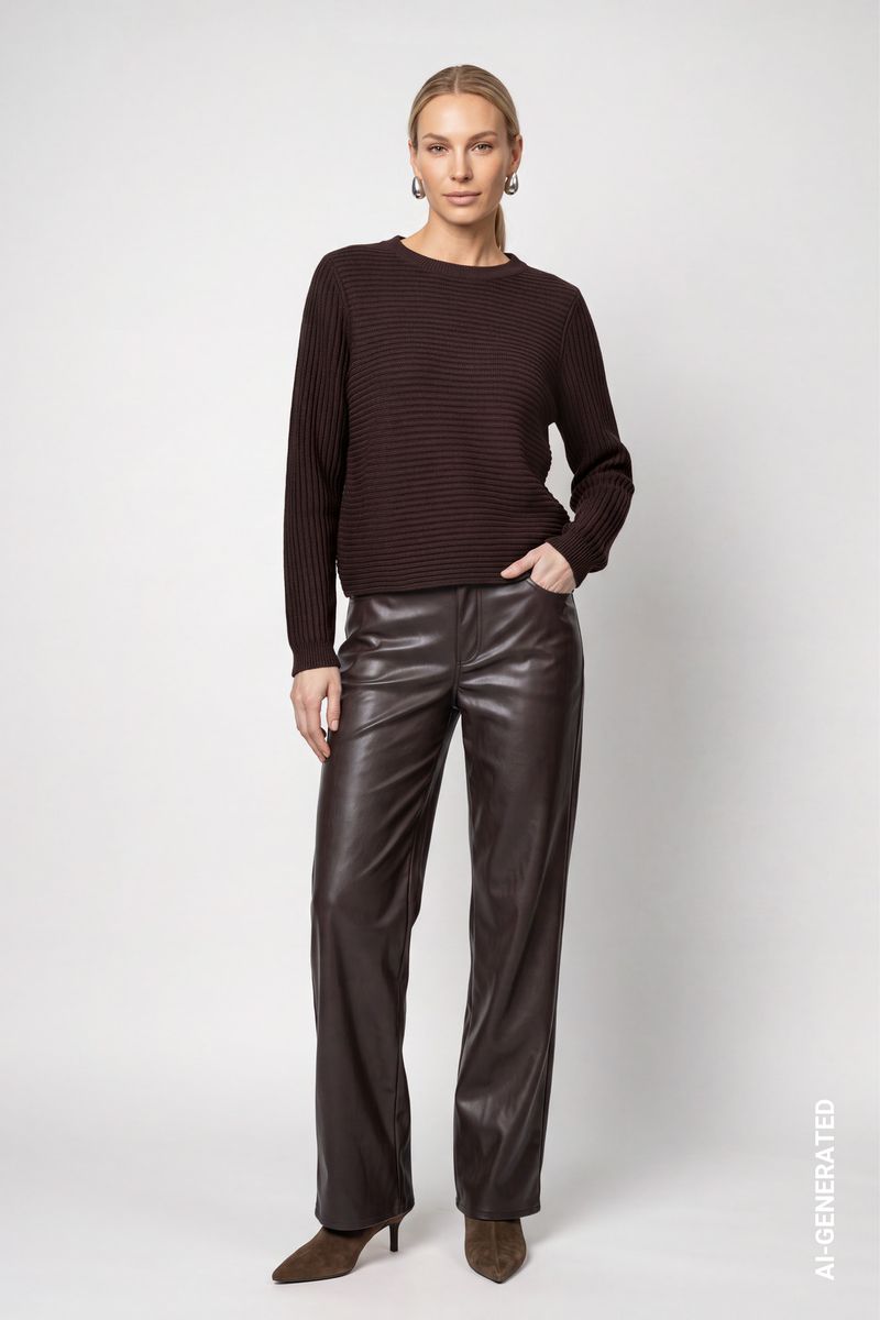 Basic Strickpullover
