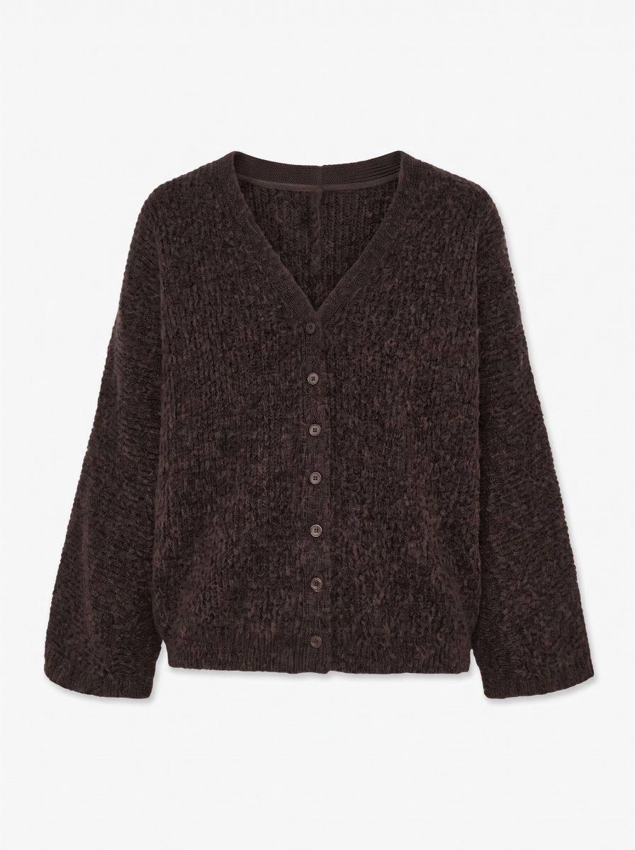 TSRENE LS CARDIGAN KNT NOOS