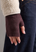 Feinstrick Armwärmer in Unifarbe