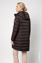 Steppmantel mit Lurex