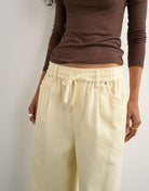 TSELVIRA WIDE LEG PULL ON TROUSERS WVN