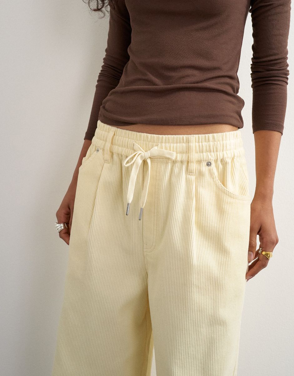 TSELVIRA WIDE LEG PULL ON TROUSERS WVN