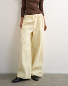 TSELVIRA WIDE LEG PULL ON TROUSERS WVN