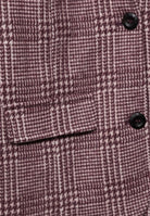 Blazer mit Karomuster und Knöpfen