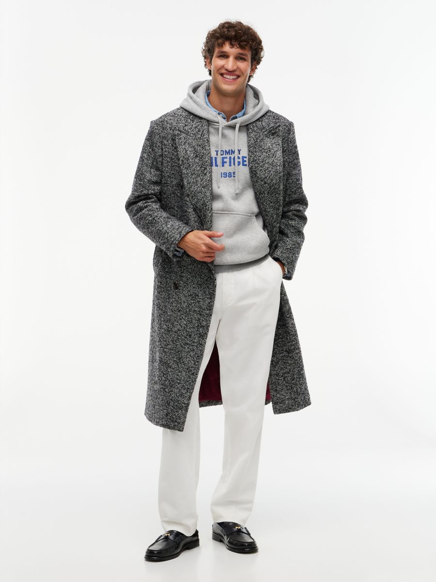 HILFIGER STACK REG FLEECE HOODIE