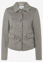 kurzer Blazer mit Minikaro